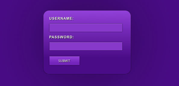 流暢的CSS3登錄表單