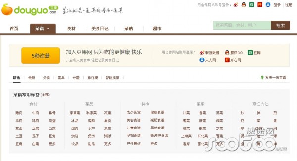 美食分享網站仍在摸索期 用戶黏性至關重要
