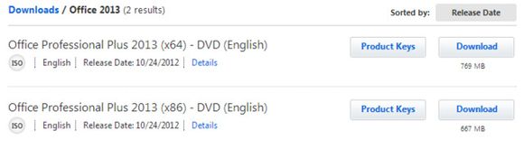 MSDNÑFѿdʹOffice 2013 RTM