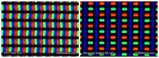 HTC One mini對比三星Galaxy S4 mini