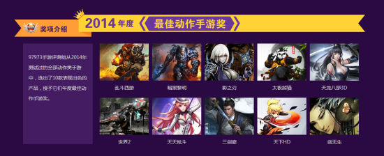 2014年度CGWR中國游戲排行榜頒獎典禮盛大落幕