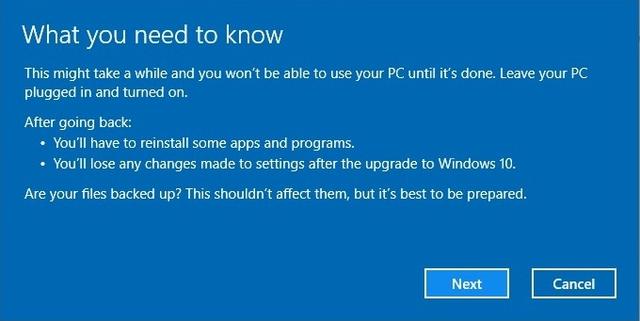 升級到Win10后悔了?來,教你如何恢復系統